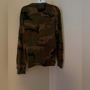 Polo Ralph Lauren Men's Camo Waffle-Knit Thermal size large